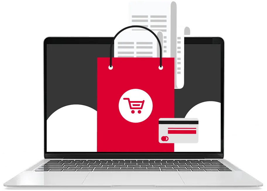 Grafika przedstawiająca laptop