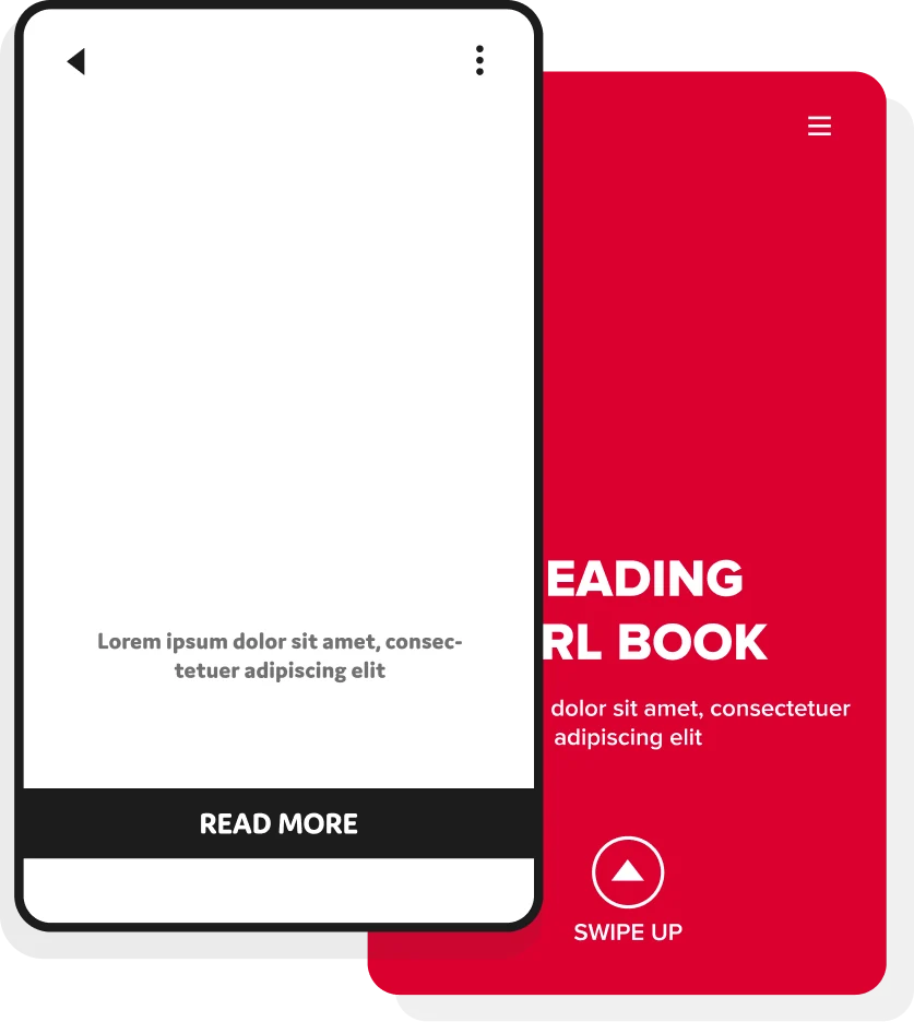 Grafika przedstawiająca ekrany telefonów